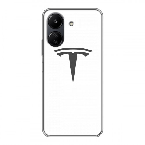 Дизайнерский силиконовый чехол для Xiaomi Poco C65 Tesla