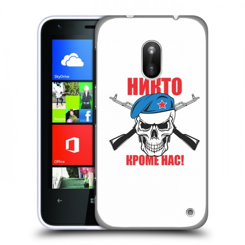 Дизайнерский пластиковый чехол для Nokia Lumia 620 День ВДВ