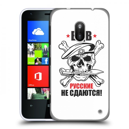 Дизайнерский пластиковый чехол для Nokia Lumia 620 День ВДВ