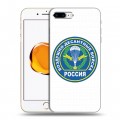 Дизайнерский пластиковый чехол для Iphone 7 Plus / 8 Plus День ВДВ