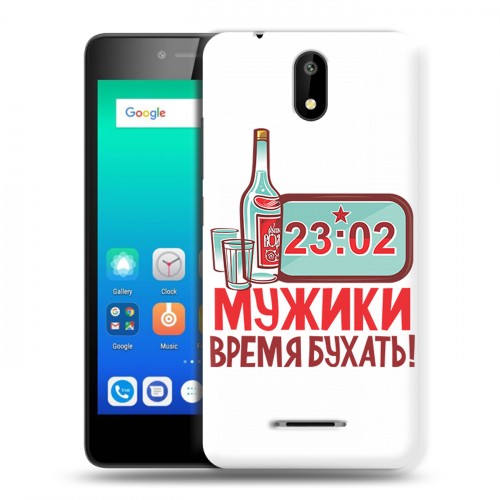 Дизайнерский силиконовый чехол для Micromax Q409 23 февраля