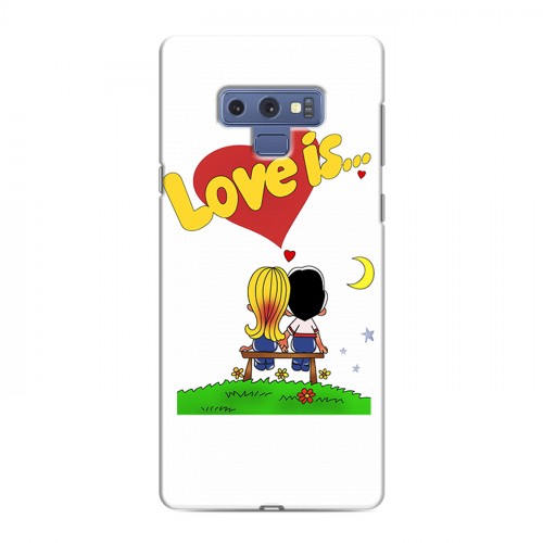 Дизайнерский силиконовый чехол для Samsung Galaxy Note 9 любовь это...