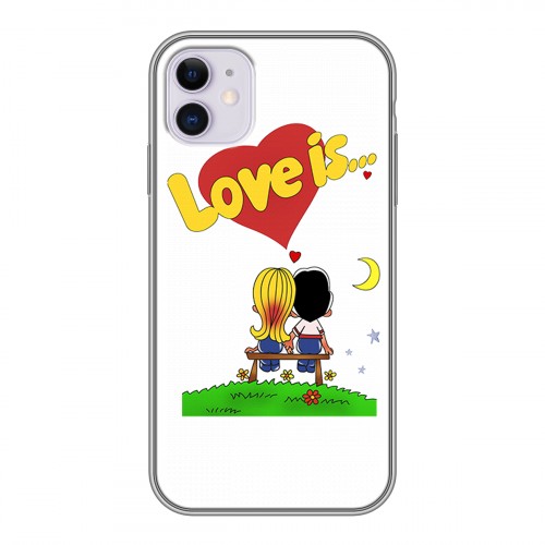 Дизайнерский силиконовый чехол для Iphone 11 любовь это...