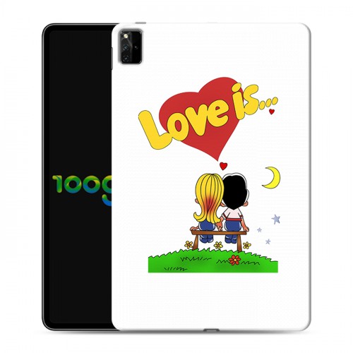 Дизайнерский силиконовый чехол для Huawei MatePad Pro 12.6 (2021) любовь это...