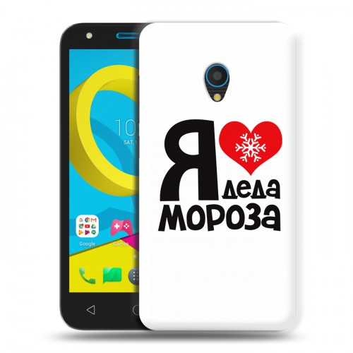 Дизайнерский пластиковый чехол для Alcatel U5