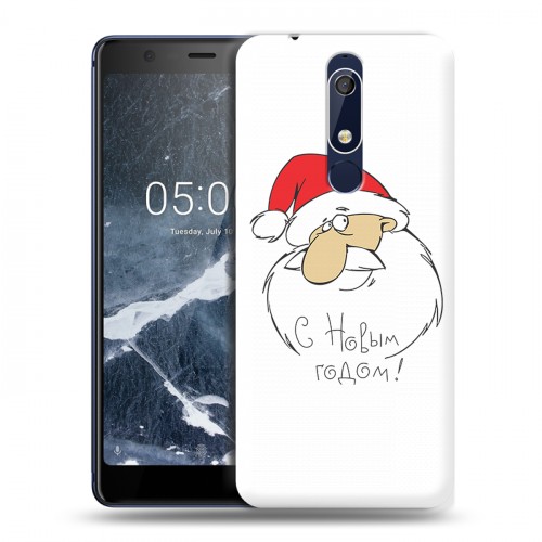 Дизайнерский пластиковый чехол для Nokia 5.1