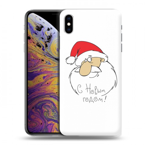 Дизайнерский силиконовый чехол для Iphone Xs Max