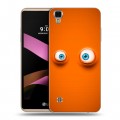 Дизайнерский пластиковый чехол для LG X Style хэллоуин