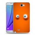 Дизайнерский пластиковый чехол для Samsung Galaxy Note 2 хэллоуин