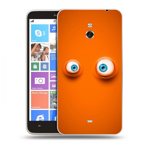 Дизайнерский пластиковый чехол для Nokia Lumia 1320 хэллоуин