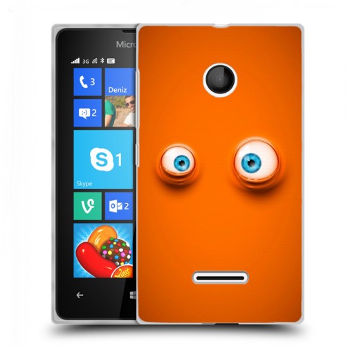 Дизайнерский пластиковый чехол для Microsoft Lumia 435 хэллоуин