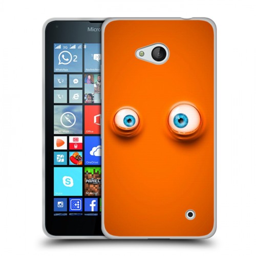 Дизайнерский пластиковый чехол для Microsoft Lumia 640 хэллоуин