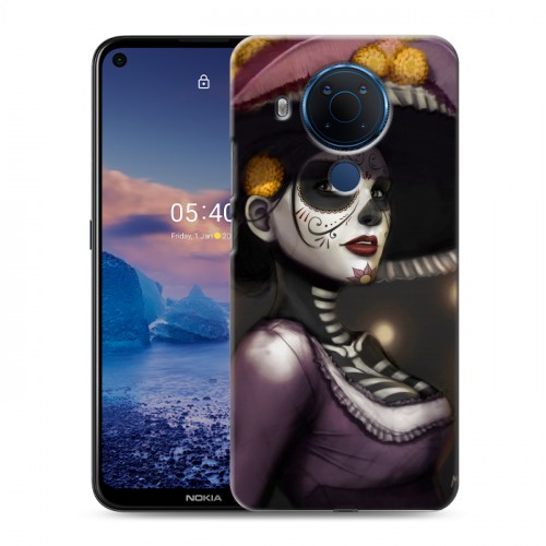 Дизайнерский силиконовый чехол для Nokia 5.4 хэллоуин