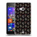 Дизайнерский пластиковый чехол для Microsoft Lumia 540 хэллоуин