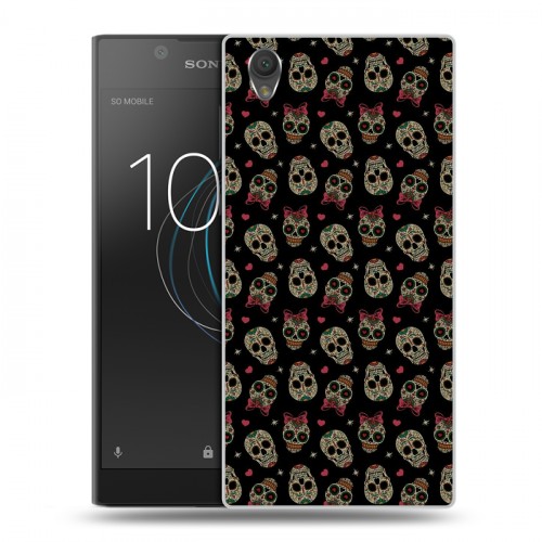 Дизайнерский пластиковый чехол для Sony Xperia L1 хэллоуин