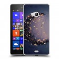 Дизайнерский пластиковый чехол для Microsoft Lumia 540 хэллоуин