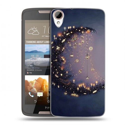 Дизайнерский пластиковый чехол для HTC Desire 828 хэллоуин