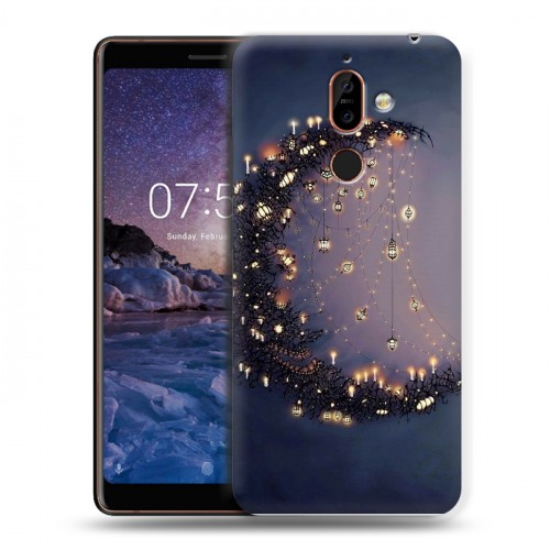 Дизайнерский пластиковый чехол для Nokia 7 Plus хэллоуин