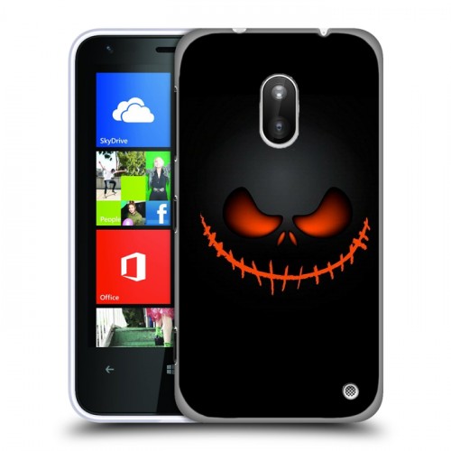 Дизайнерский пластиковый чехол для Nokia Lumia 620 хэллоуин