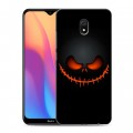 Дизайнерский силиконовый с усиленными углами чехол для Xiaomi RedMi 8A хэллоуин