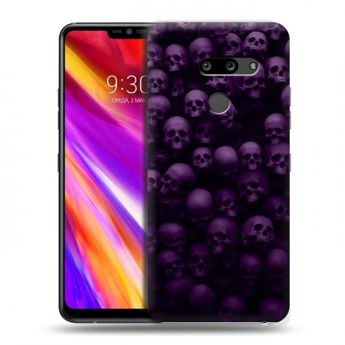 Дизайнерский пластиковый чехол для LG G8 ThinQ хэллоуин