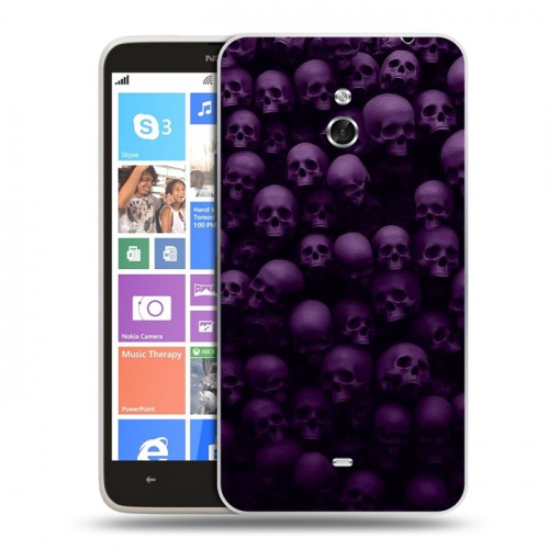 Дизайнерский пластиковый чехол для Nokia Lumia 1320 хэллоуин