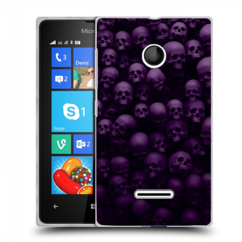 Дизайнерский пластиковый чехол для Microsoft Lumia 435 хэллоуин