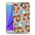 Дизайнерский пластиковый чехол для Samsung Galaxy Note 2 хэллоуин