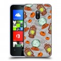 Дизайнерский пластиковый чехол для Nokia Lumia 620 хэллоуин