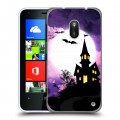 Дизайнерский пластиковый чехол для Nokia Lumia 620 хэллоуин