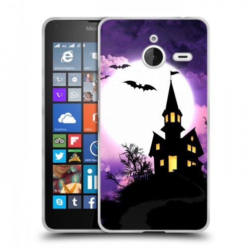 Дизайнерский пластиковый чехол для Microsoft Lumia 640 XL хэллоуин