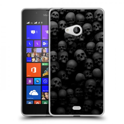 Дизайнерский пластиковый чехол для Microsoft Lumia 540 хэллоуин