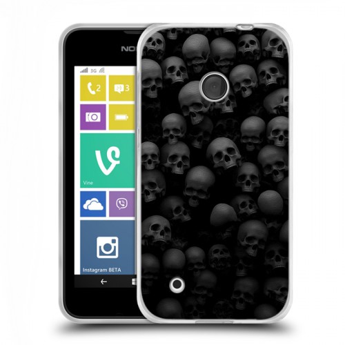 Дизайнерский пластиковый чехол для Nokia Lumia 530 хэллоуин