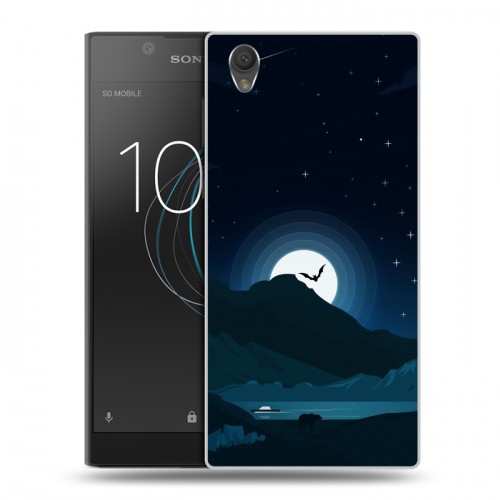 Дизайнерский пластиковый чехол для Sony Xperia L1 хэллоуин