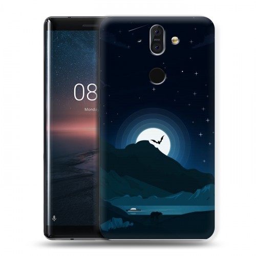 Дизайнерский пластиковый чехол для Nokia 8 Sirocco хэллоуин