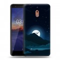 Дизайнерский пластиковый чехол для Nokia 2.1 хэллоуин