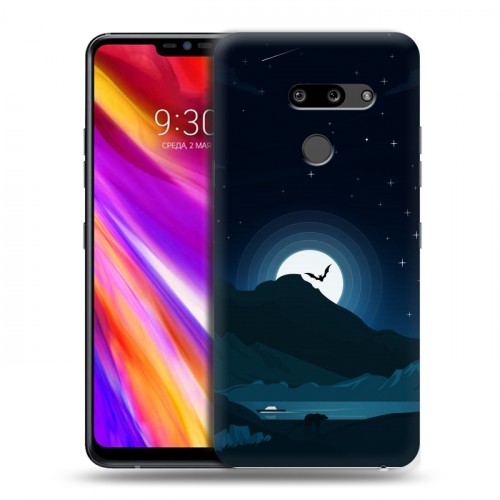 Дизайнерский пластиковый чехол для LG G8 ThinQ хэллоуин