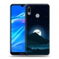 Дизайнерский пластиковый чехол для Huawei Y6 (2019) хэллоуин