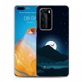 Дизайнерский пластиковый чехол для Huawei P40 Pro хэллоуин