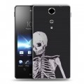 Дизайнерский пластиковый чехол для Sony Xperia TX хэллоуин