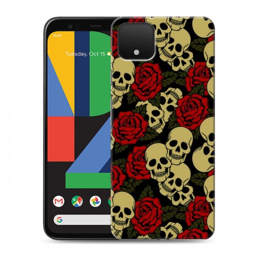 Дизайнерский пластиковый чехол для Google Pixel 4 хэллоуин