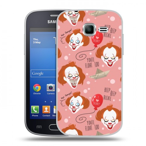 Дизайнерский пластиковый чехол для Samsung Galaxy Trend Lite хэллоуин