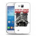 Дизайнерский пластиковый чехол для Samsung Galaxy Premier Путин