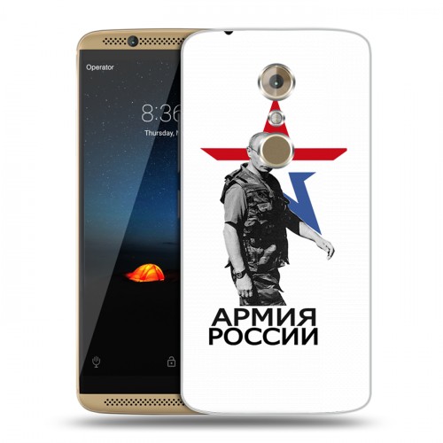 Дизайнерский пластиковый чехол для ZTE Axon 7 Путин