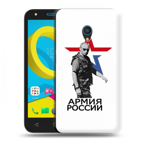 Дизайнерский пластиковый чехол для Alcatel U5 Путин