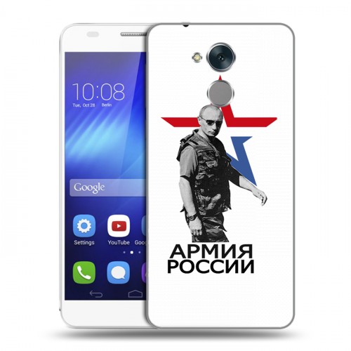 Дизайнерский пластиковый чехол для Huawei Honor 6C Путин