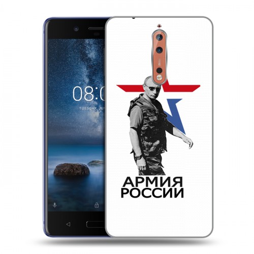 Дизайнерский пластиковый чехол для Nokia 8 Путин