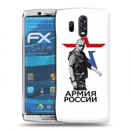 Дизайнерский силиконовый чехол для Homtom HT70 Путин