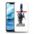 Дизайнерский силиконовый чехол для Nokia 5.1 Plus Путин