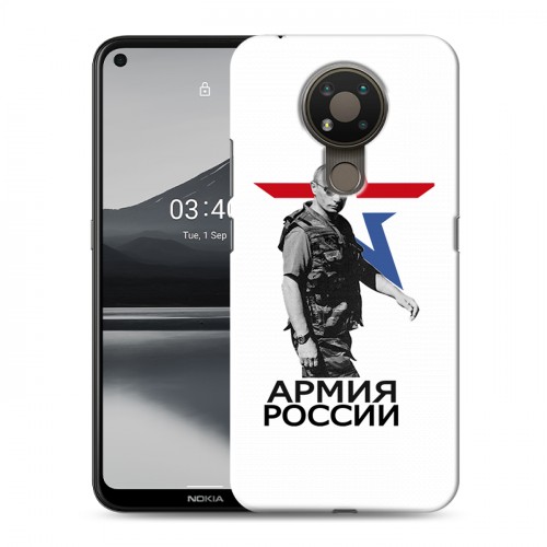 Дизайнерский силиконовый чехол для Nokia 3.4 Путин
